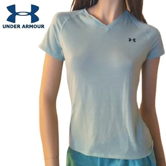 Under Armour COMFORTABLE Fitness Top Tee t-shirt Tank Athletic Leisure NWOT - Picture 1 of 9
